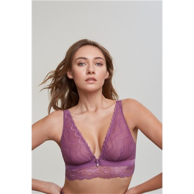 Бюстгальтер Bralette жен. HIT светло-фиолетовый