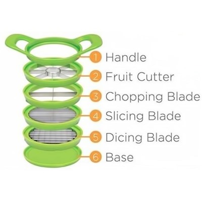 Устройство для быстрой нарезки продуктов Chop & Dice All in One Slicer, Акция!