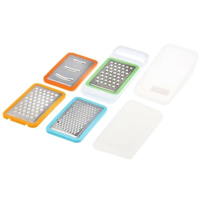 Тёрка с контейнером и сменными насадками HIGH QUALITY GRATER SET, Акция!