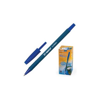 Ручка шариковая BEIFA (Бэйфа), СИНЯЯ, корпус синий, узел 0,7 мм, линия письма 0,5 мм, AA960A-BL, 141737