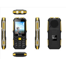 Мобильный телефон Olmio X02 (черный-желтый)