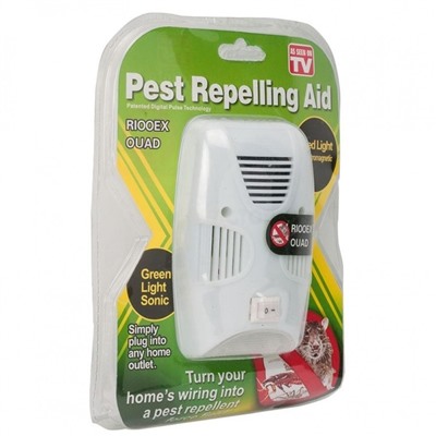 Отпугиватель насекомых и грызунов Pest Repelling Aid новая модель, Акция!