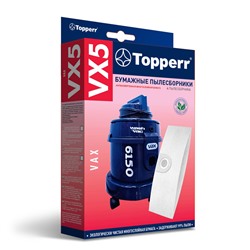 VX5 Бумажные пылесборники для пылесосов VAX