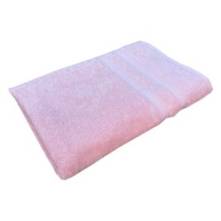 Полотенце махровое супербаня ОДНОТОННОЕ - розовый р-р 87х175