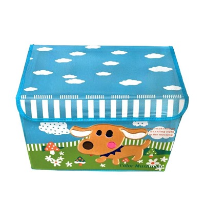 Складной короб  для хранения игрушек Домик, 42×32×34 см, Акция! Красный