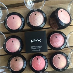 Румяна NYX BORN TO GLOW BAKED BLUSH, Акция! 01