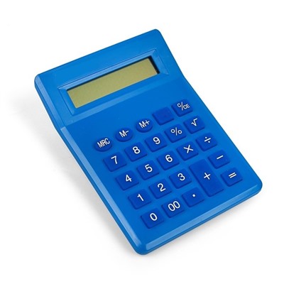 Настольный 8-разрядный мини-калькулятор на батарейке KD-518A, Акция! Синий