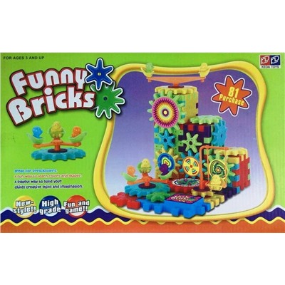 Конструктор Funny Bricks, Акция! 81 деталь