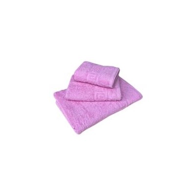 Набор махровых полотенец ТУРКМЕНИЯ - розовый