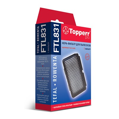 FTL831 НЕРА-фильтр для пылесосов TEFAL, ROWENTA