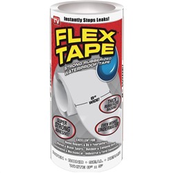 Сверхсильная клейкая лента Flex Tape 8", Акция! Белый