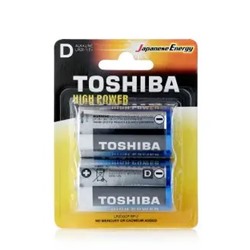 Батарейка Toshiba LR20 алкалиновая