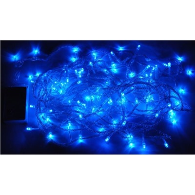 Светодиодная гирлянда-нить 240 LED 15 м, Акция! Синий