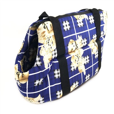 Мягкая сумка-переноска для собак, 36х24х20 см, Акция! Синий