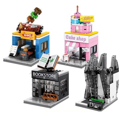 Конструктор SEMBO BLOCK MINI WORLD, Акция! BOOKSTORE