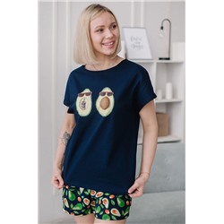 Неженка, Женская пижама с принтом авокадо