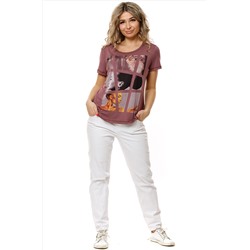 NSD стиль, Стильная женская футболка с принтом