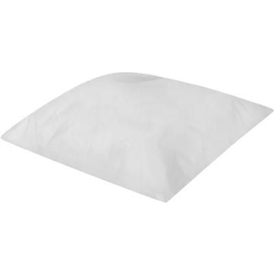 Подушка под наволочку 50x50 см спандбонд цвет белый