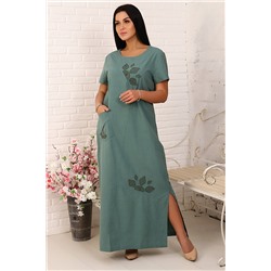 Платье 22160 #301593 Размер 52, Цвет Светло-зеленый
