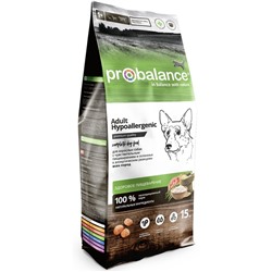 ProBalance | 15 кг | Hypoallergenic Корм сухой для взрослых собак всех пород