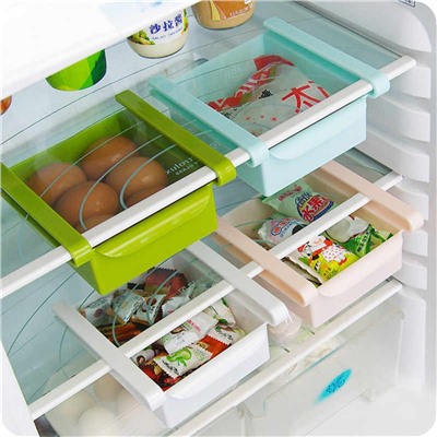 Органайзер для холодильника Refrigerator MULTIFUNCTIONAL STORAGE BOX, Акция! Голубой