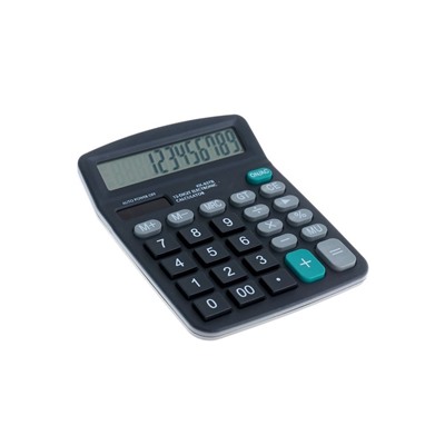Настольный 12-разрядный калькулятор с двойным питанием Kaerda KK-837B, Акция!