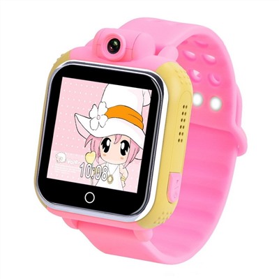Умные детские часы с GPS Smart Baby Watch GW1000 (G75, Q100), Акция! Жёлто-голубые