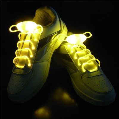 Светящиеся шнурки, Акция! Желтый