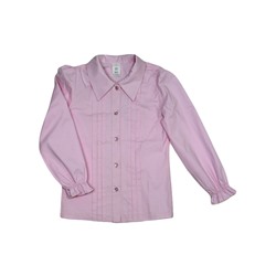 33041 Рубашка дл.рукав мод.304 цв. розовый
