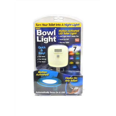 Подсветка для унитаза с датчиком движения Bowl Light, Акция!