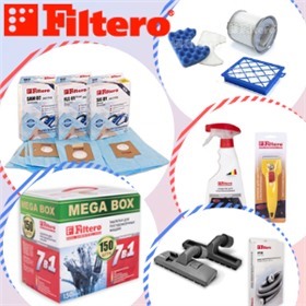 FILTERO - фильтры, пылесборники, бытовая химия