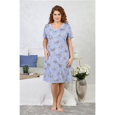 VLT VIOLETTA, Женская ночная сорочка с цветочным принтом