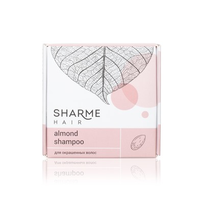 Натуральный твердый шампунь Sharme Hair Almond (миндаль)