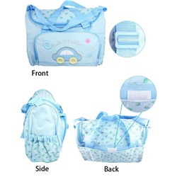 Комплект сумок для мамы Cute as a Button, 3 шт, Акция! Голубой