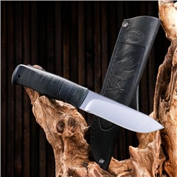 Нож охотничий «Следопыт» Н61, ст. ЭИ-107, рукоять дюраль, кожа, 25 см