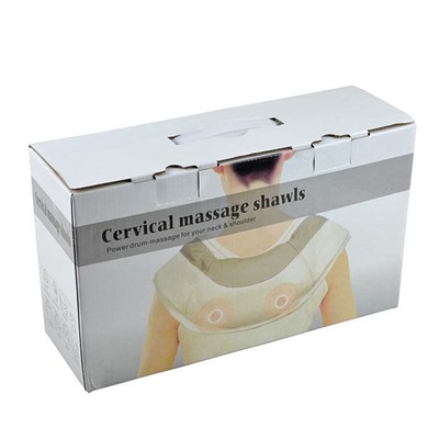 Ударный массажер для шеи и плеч Cervical Massage Shawls, Акция!