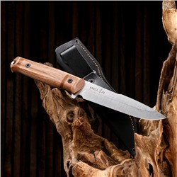 Нож охотничий "Дельта" с ножнами, сталь - 420HC, рукоять - дерево