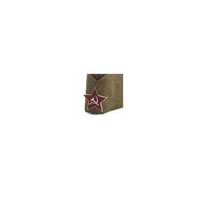Военная пилотка со звездой + георгиевская лента в подарок, Акция! 58 см