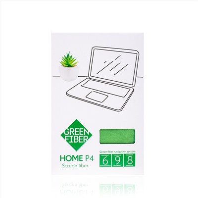 Green Fiber HOME Р4, Файбер для экранов, серо-зеленый