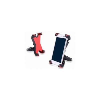 Универсальный велосипедный держатель для смартфона Phone Holder PH-666, 360°, Акция! Красный
