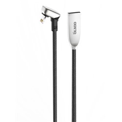 OLMIO Кабель X-GAME, USB 2.0 - lightning, 1.2м, 2.1A, черный