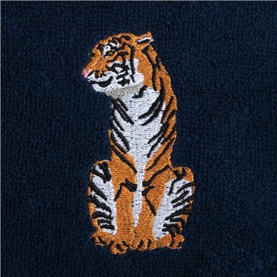 Полотенце махровое «Тигр» 30х60 см, хлопок, 340 гр/м2