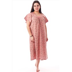 Хоум Стайл, Женская ночная сорочка с цветочным принтом