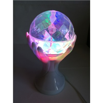 Декоративный LED-светильник Шар В Руках, 18 см, Акция! Розовый