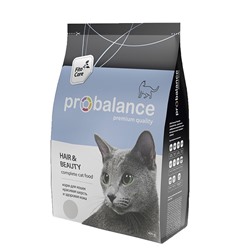 ProBalance | 400 гр | Hair&Beauty Корм сухой для кошек, красивая шерсть и здоровая кожа