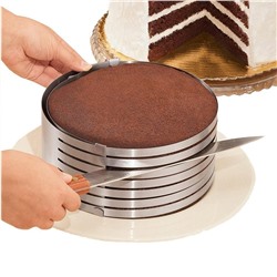 Форма-слайсер для нарезки коржей Cake Slicing Tool, Акция! 15-20 см