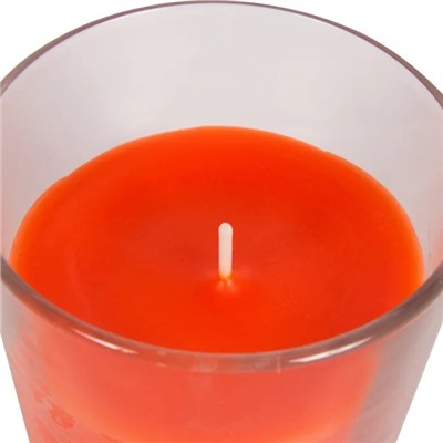 Свеча ароматизированная в стакане «Апельсин с бергамотом»