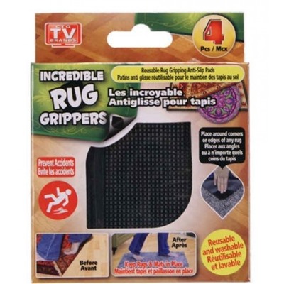 Антискользящие уголки для ковра  RUG GRIPPERS, Акция!