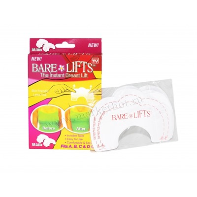 Наклейки для подтяжки груди Bare Lifts (Баре Лифтс), Акция!