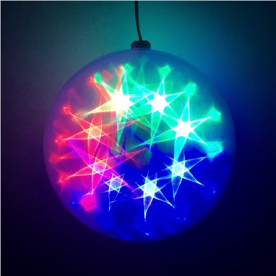 Эксклюзивный шар с LED светодиодами  Ceiling Colourful Star Light, Акция! 20 см